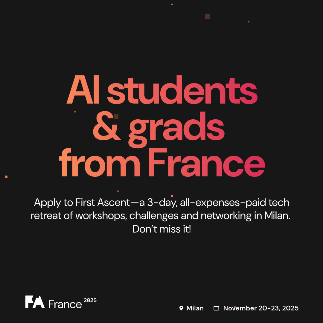 First Ascent France — AI students & grads